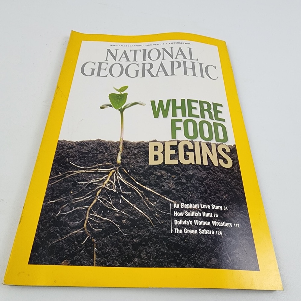 National Geographic Magazine September 2008 No Insert